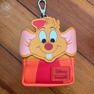 Loungefly Disney Princess Jaq Mouse Mini Backpack Bag Charm – New